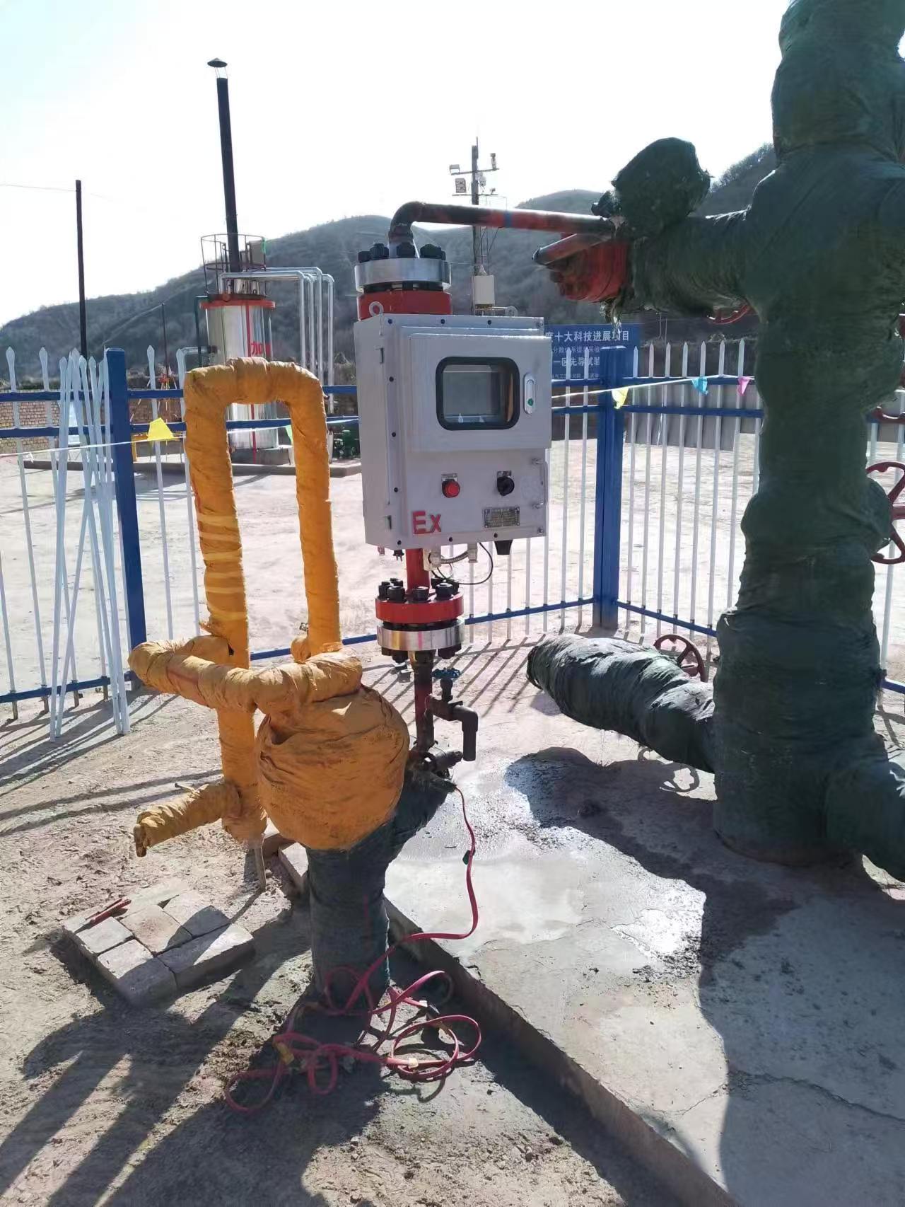 長慶油田現(xiàn)場安裝微泡驅(qū)檢測裝置